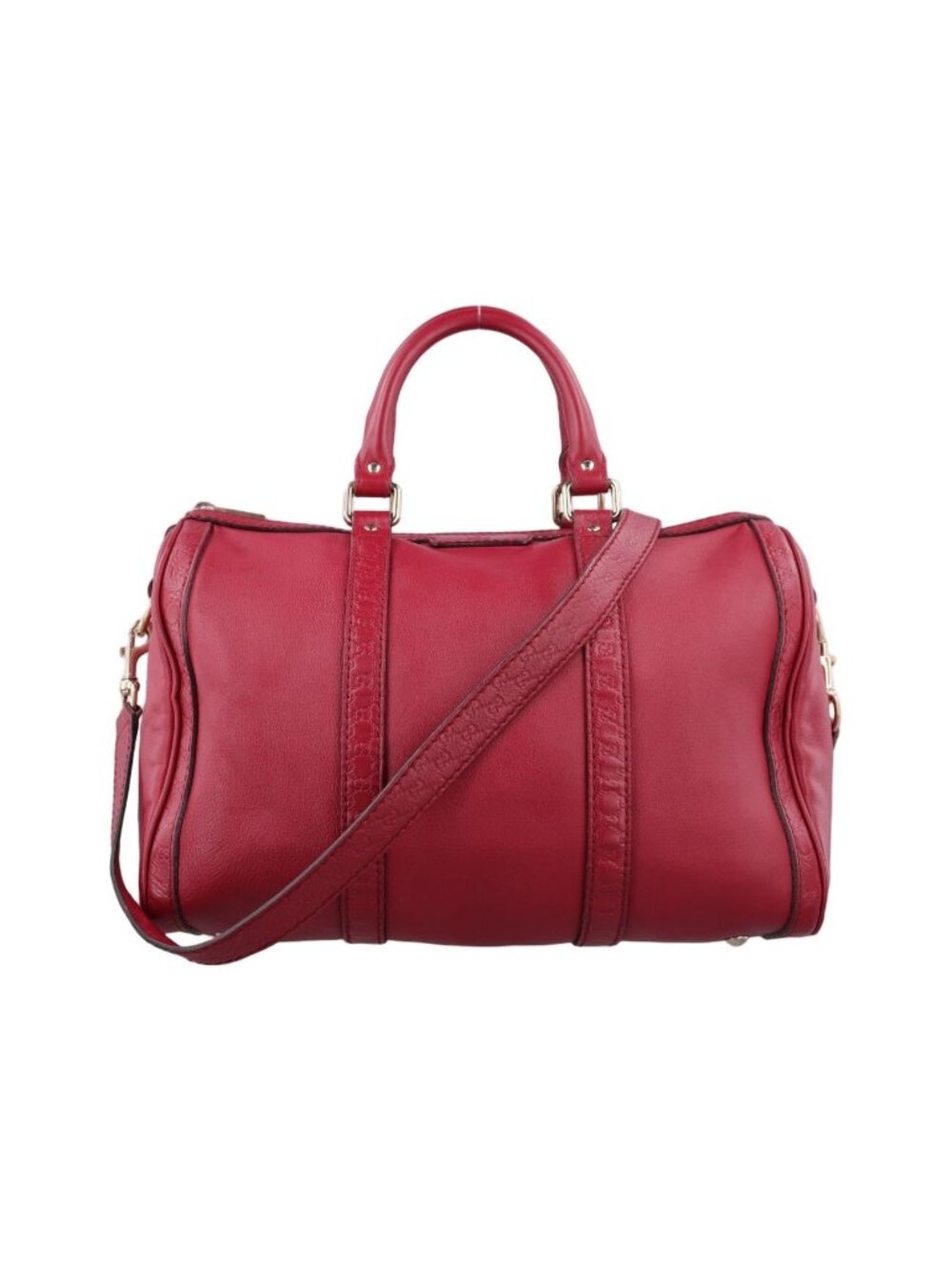 Gucci Sherry Line Red Leather Messenger